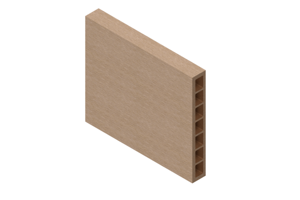 Hohlkammerleiste Auch in schwer entflammbar lieferbar FPH 13020